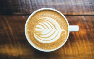 A cup of coffee, part of an everyday routine